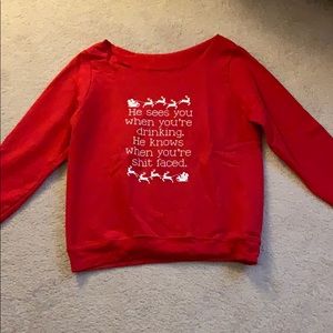 Christmas sweatshirt/ Ugly sweater- Adult